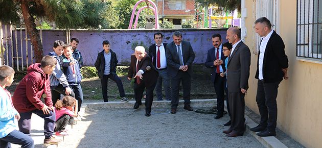 Bocceye Fatih Sultan Mehmet Ortaokulu damgası