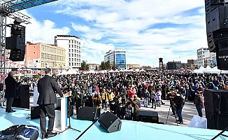 Başkan Sarıalioğlu, "Hamsi'de bizim, Ciğer'de bizim"