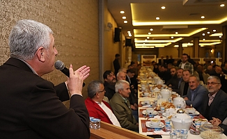Cumhur İttifakı ve Muhtarlar Of Belediyesi iftarında buluştu