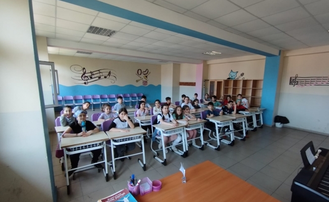28 Şubat İlkokulu öğrencileri Fatih Sultan Mehmet Ortaokulunu ziyaret etti